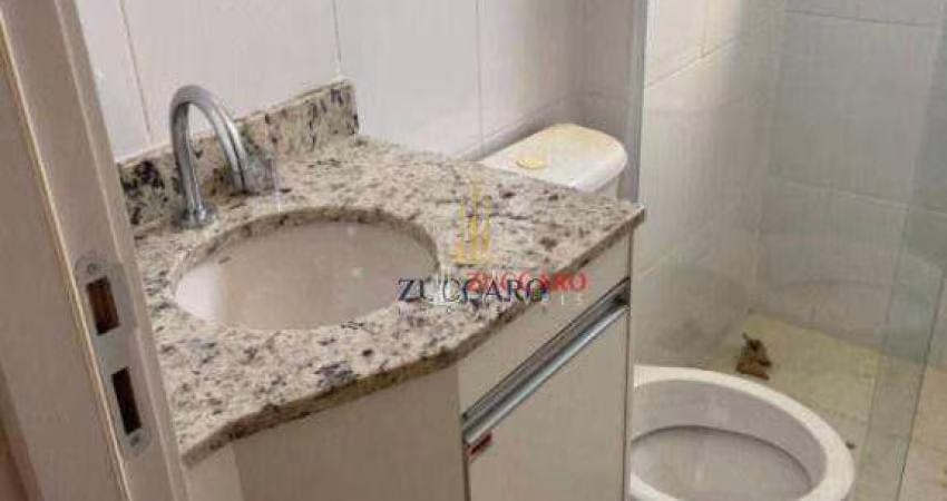 Apartamento com 2 dormitórios para alugar, 51 m² por R$ 2.527,54/mês - Jardim São Jorge - Guarulhos/SP