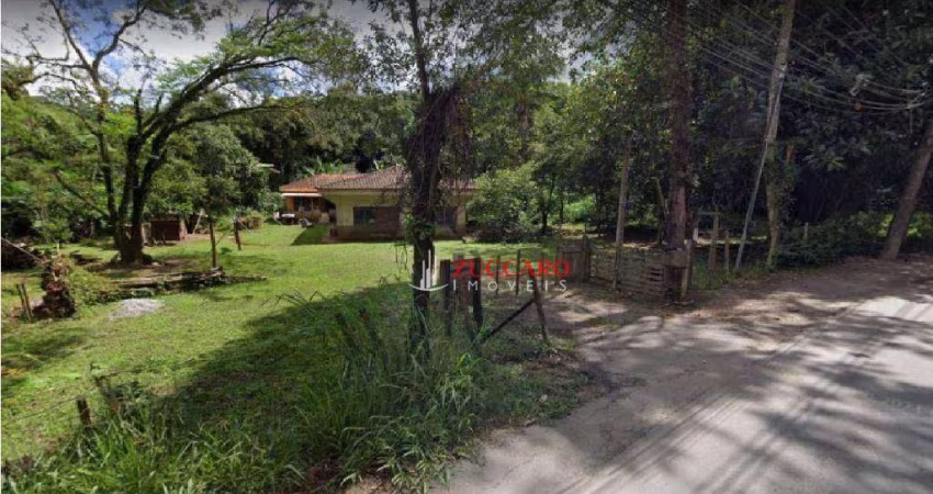 Chácara com 2 dormitórios à venda, 915 m² por R$ 399.999,00 - Recreio São Jorge - Guarulhos/SP