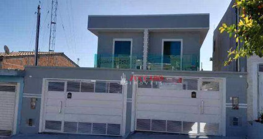 Sobrado com 2 dormitórios à venda, 96 m² por R$ 450.000,01 - Parque Residencial Scaffid II - Itaquaquecetuba/SP