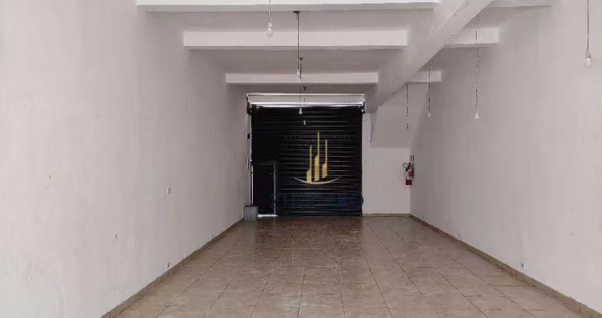 Salão para alugar, 100 m² por r$ 2.260,00/mês - jardim adriana - guarulhos/sp
