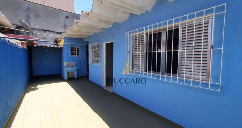 Casa com 1 dormitório para alugar, 70 m² por R$ 1.390,00/mês - Jardim São Francisco - Guarulhos/SP