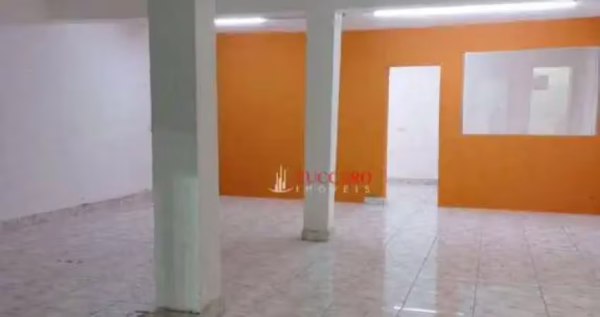 Salão, 300 m² - venda por r$ 1.500.000,00 ou aluguel por r$ 5.600,00/mês - cangaíba - são paulo/sp