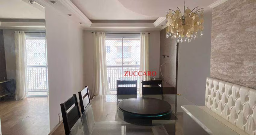 Apartamento com 3 dormitórios à venda, 64 m² por R$ 430.000,00 - Ponte Grande - Guarulhos/SP