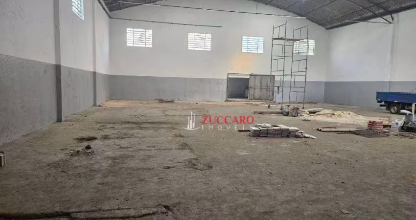 Galpão para alugar, 700 m² por r$ 21.100,00/mês - cumbica - guarulhos/sp