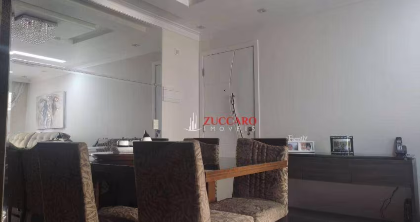 Apartamento com 3 dormitórios à venda, 76 m² por R$ 630.000,00 - Picanco - Guarulhos/SP