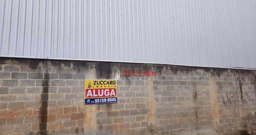 Galpão, 1900 m² - venda por R$ 5.200.000,00 ou aluguel por R$ 51.500,00/mês - Bonsucesso - Guarulhos/SP