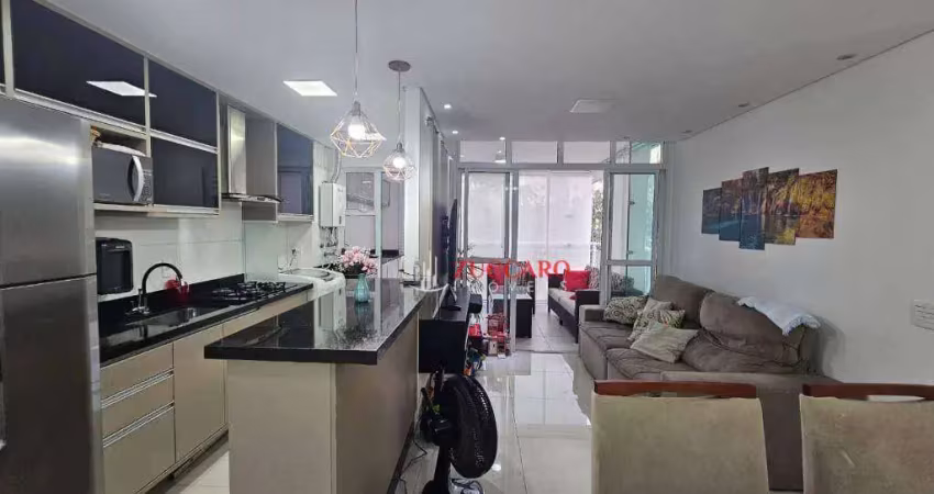 Apartamento com 2 dormitórios à venda, 62 m² por R$ 474.900,00 - Macedo - Guarulhos/SP