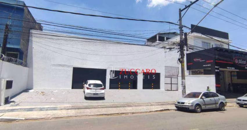 Salão, 250 m² - venda por R$ 1.850.000,00 ou aluguel por R$ 11.500,00/mês - Jardim Presidente Dutra - Guarulhos/SP