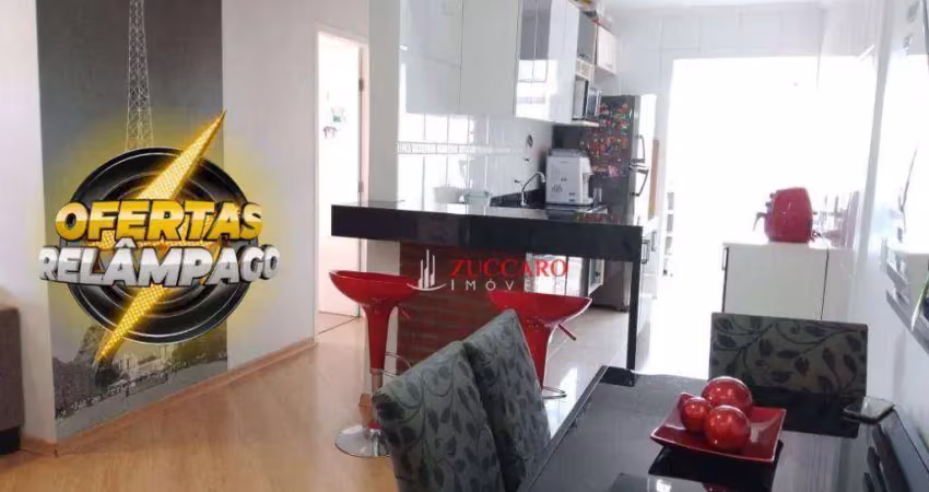 Apartamento à venda, 68 m² por r$ 365.000,00 - vila galvão - guarulhos/sp