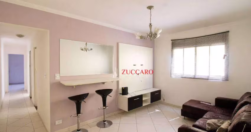 Apartamento com 2 dormitórios à venda, 75 m² por r$ 310.000,00 - jardim santa mena - guarulhos/sp