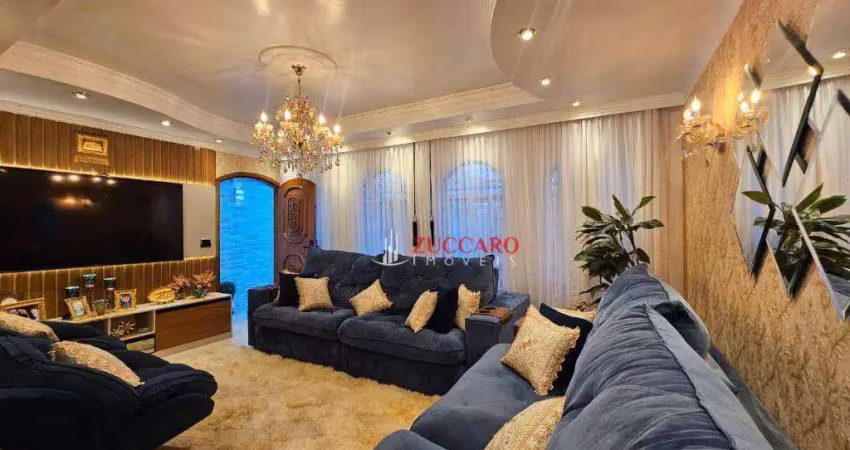 Casa com 3 dormitórios à venda, 175 m² por r$ 1.190.000,00 - jardim santa clara - guarulhos/sp