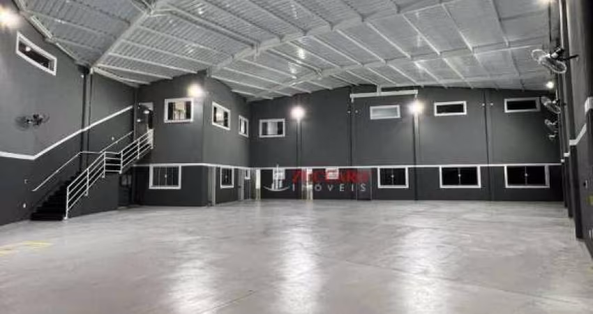 Galpão para alugar, 500 m² por R$ 17.091,67/mês - Cidade Jardim Cumbica - Guarulhos/SP