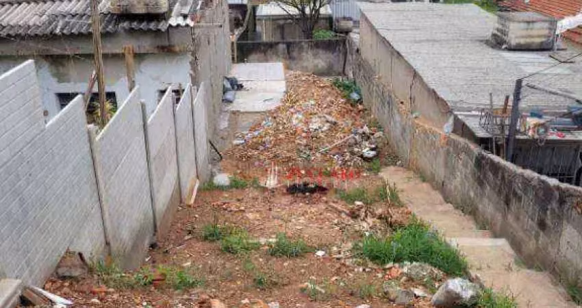 Terreno à venda, 125 m² por r$ 270.000,00 - vila paulista - guarulhos/sp
