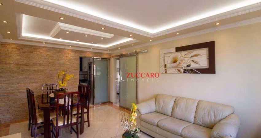 Apartamento com 2 dormitórios à venda, 68 m² por R$ 358.000,00 - Jardim Santa Mena - Guarulhos/SP