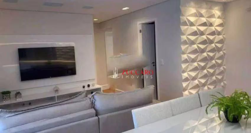 Apartamento com 2 dormitórios à venda, 95 m² por r$ 1.150.000,00 - vila augusta - guarulhos/sp
