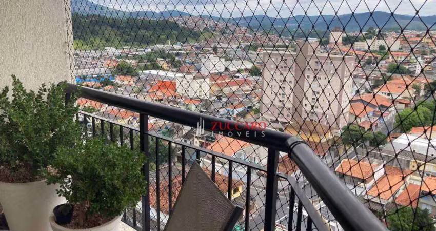 Apartamento duplex com 3 dormitórios à venda, 340 m² por r$ 1.450.000,00 - vila rosália - guarulhos/sp