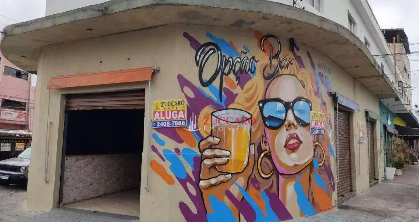 Salão para alugar, 130 m² por r$ 3.611,00/mês - jardim pinhal - guarulhos/sp