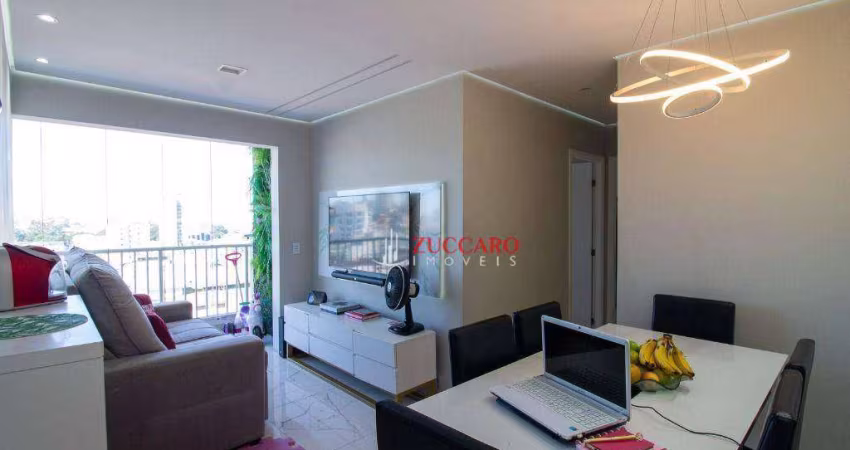 Apartamento com 2 dormitórios à venda, 59 m² por R$ 430.000,00 - Vila Galvão - Guarulhos/SP