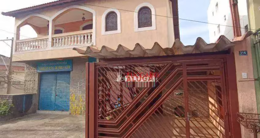 Casa com 3 dormitórios para alugar, 135 m² por r$ 3.059,00/mês - jardim santa cecília - guarulhos/sp