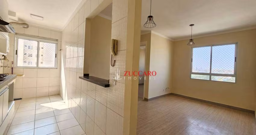 Apartamento com 2 dormitórios à venda, 46 m² por R$ 299.900,00 - Ponte Grande - Guarulhos/SP
