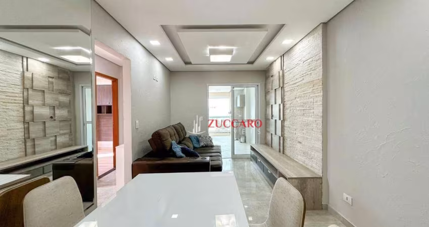 Apartamento com 3 dormitórios à venda, 77 m² por R$ 699.000,00 - Vila Rosália - Guarulhos/SP