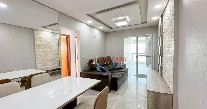 Apartamento com 3 dormitórios à venda, 77 m² por r$ 699.000,00 - vila rosália - guarulhos/sp