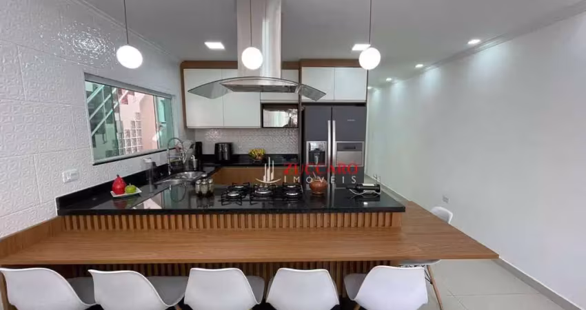 Sobrado com 4 dormitórios à venda, 160 m² por r$ 1.299.000,00 - vila galvão - guarulhos/sp