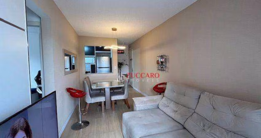 Apartamento com 2 dormitórios à venda, 52 m² por R$ 315.000,00 - Vila Rosália - Guarulhos/SP