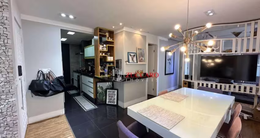 Apartamento com 3 dormitórios à venda, 88 m² por r$ 715.000,00 - vila moreira - guarulhos/sp