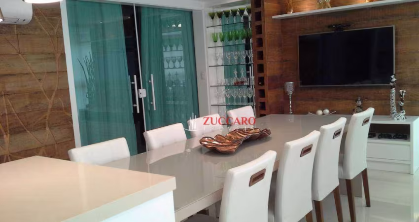Apartamento com 2 suítes ,closet  à venda, 165 m² por R$ 2.360.000 - Macedo - Guarulhos/SP
