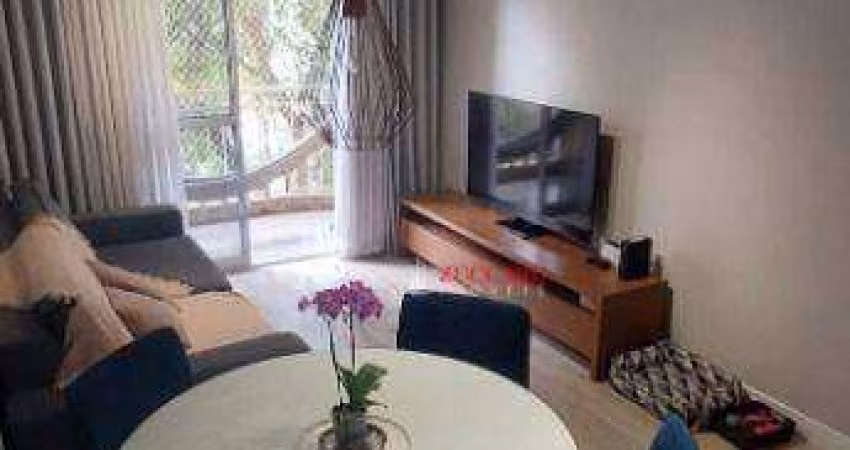 Apartamento com 2 dormitórios à venda, 70 m² por R$ 383.000,00 - Vila Nossa Senhora de Fátima - Guarulhos/SP