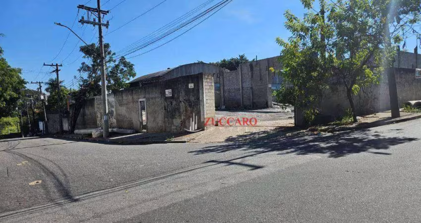 Terreno à venda, 2400 m² por r$ 2.250.000,00 - água chata - guarulhos/sp