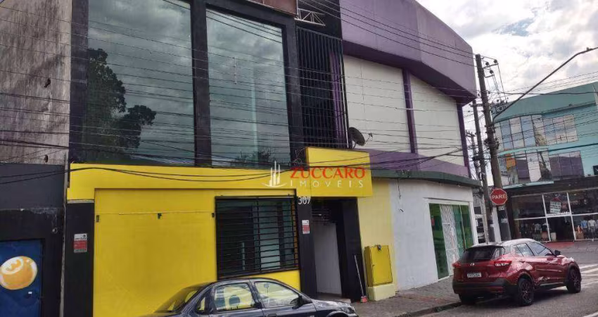 Salão para alugar, 107 m² por R$ 4.424,00/mês - Vila Milton - Guarulhos/SP