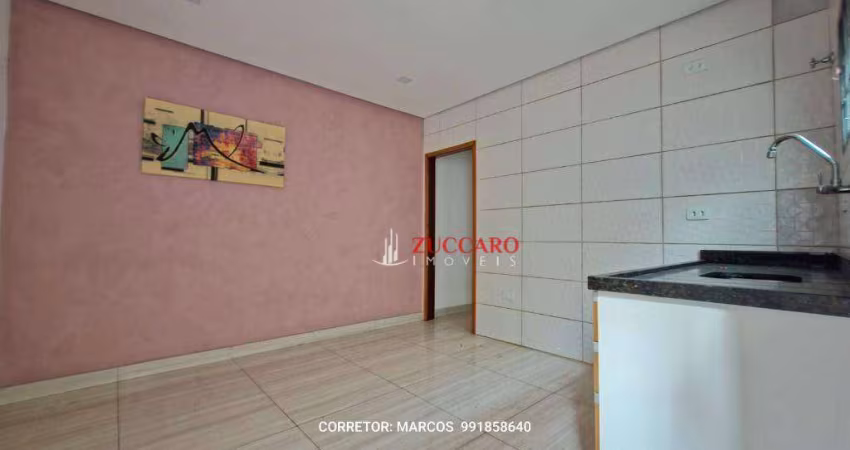 Casa com 1 dormitório para alugar, 45 m² por R$ 1.150,00/mês - Jardim Santa Mena - Guarulhos/SP