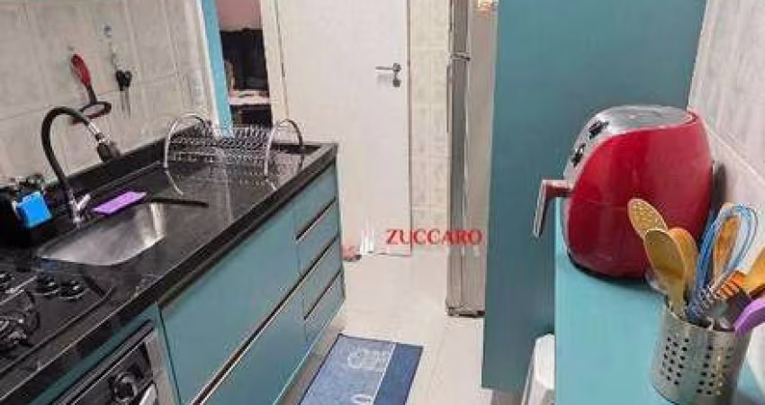 Apartamento com 2 dormitórios à venda, 50 m² por R$ 355.000,00 - Macedo - Guarulhos/SP