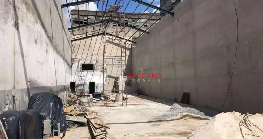 Galpão para alugar, 800 m² por r$ 31.650,00/mês - vila maria - são paulo/sp