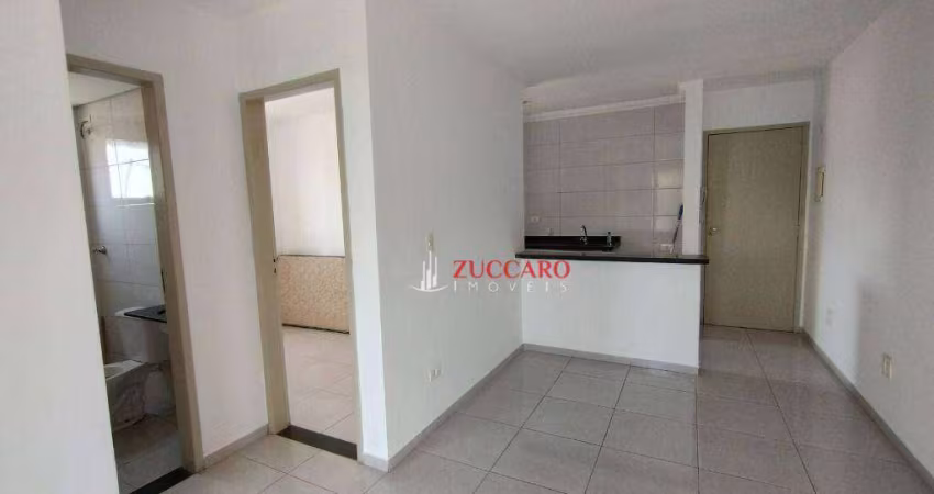 Apartamento com 2 dormitórios para alugar, 45 m² por R$ 1.345,16/mês - Jardim Fátima - Guarulhos/SP