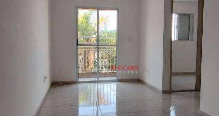 Apartamento com 2 dormitórios para alugar, 45 m² por R$ 1.345,16/mês - Bonsucesso - Guarulhos/SP