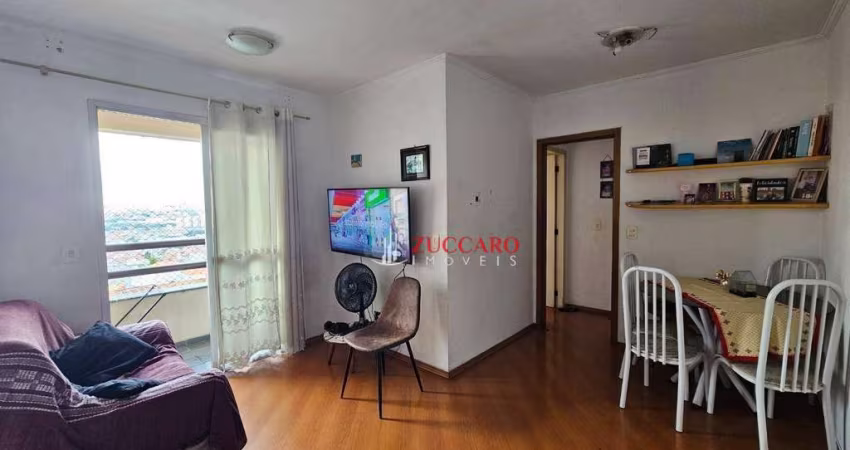 Apartamento com 2 dormitórios à venda, 52 m² por R$ 275.000,00 - Ponte Grande - Guarulhos/SP