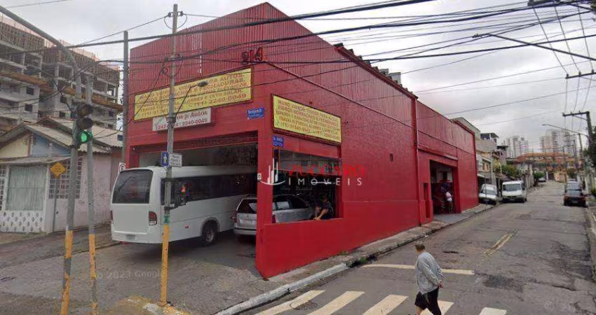 Galpão, 520 m² - venda por R$ 3.500.000,00 ou aluguel por R$ 13.900,00/mês - Tucuruvi - São Paulo/SP