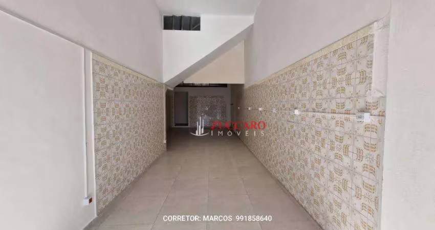 Salão para alugar, 38 m² por r$ 2.250,00/mês - vila barros - guarulhos/sp