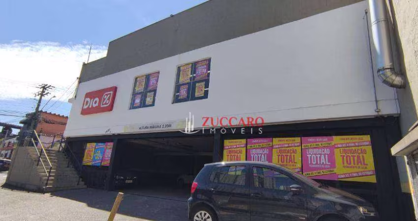 Salão, 637 m² - venda por R$ 3.500.000,00 ou aluguel por R$ 25.900,00/mês - Cocaia - Guarulhos/SP