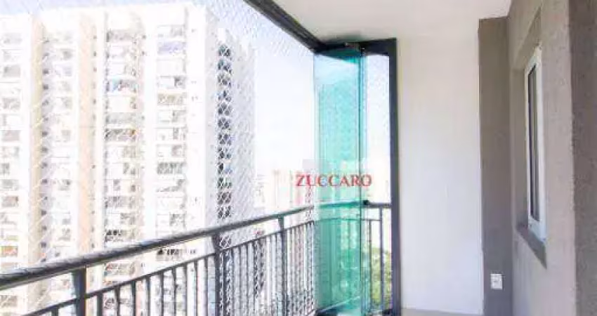 Apartamento, 75 m² - venda por r$ 650.000,00 ou aluguel por r$ 3.760,00/mês - bosque maia - guarulhos/sp