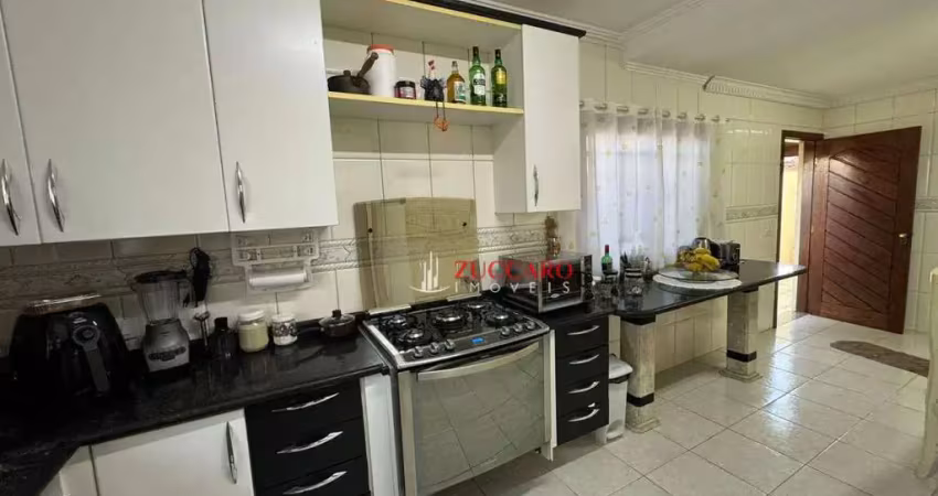 Sobrado com 3 dormitórios à venda, 198 m² por r$ 849.000,00 - jardim vila galvão - guarulhos/sp