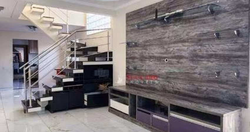 Sobrado com 3 quartos sendo 01 suíte à venda, 110 m² por R$ 755.000 - Jardim Santa Clara - Guarulhos/SP