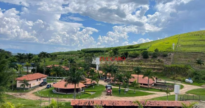 Fazenda com 5 dormitórios à venda, 2060000 m² por R$ 16.500.000,00 - Pedregulho - Guaratinguetá/SP