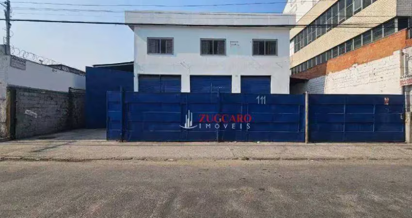 Galpão para alugar, 520 m² por r$ 14.660,00/mês - vila maria alta - são paulo/sp