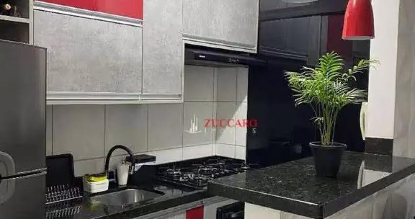 Apartamento com 2 dormitórios à venda, 51 m² por r$ 285.000,00 - vila rio de janeiro - guarulhos/sp