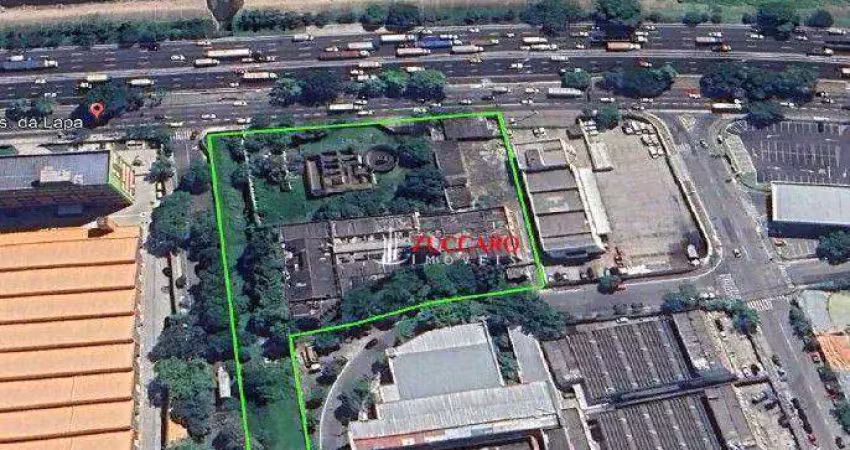 Área, 15000 m² - venda por r$ 59.000.000,00 ou aluguel por r$ 525.000,00/mês - parque residencial da lapa - são paulo/sp