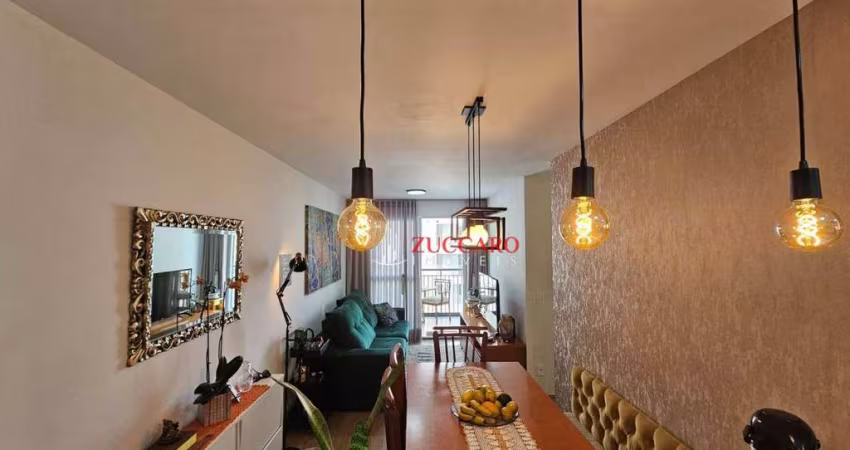 Apartamento com 3 dormitórios à venda, 75 m² por R$ 679.900,00 - Bosque Maia - Guarulhos/SP